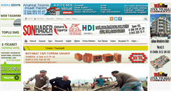 Desktop Screenshot of boyabatsonhaber.com